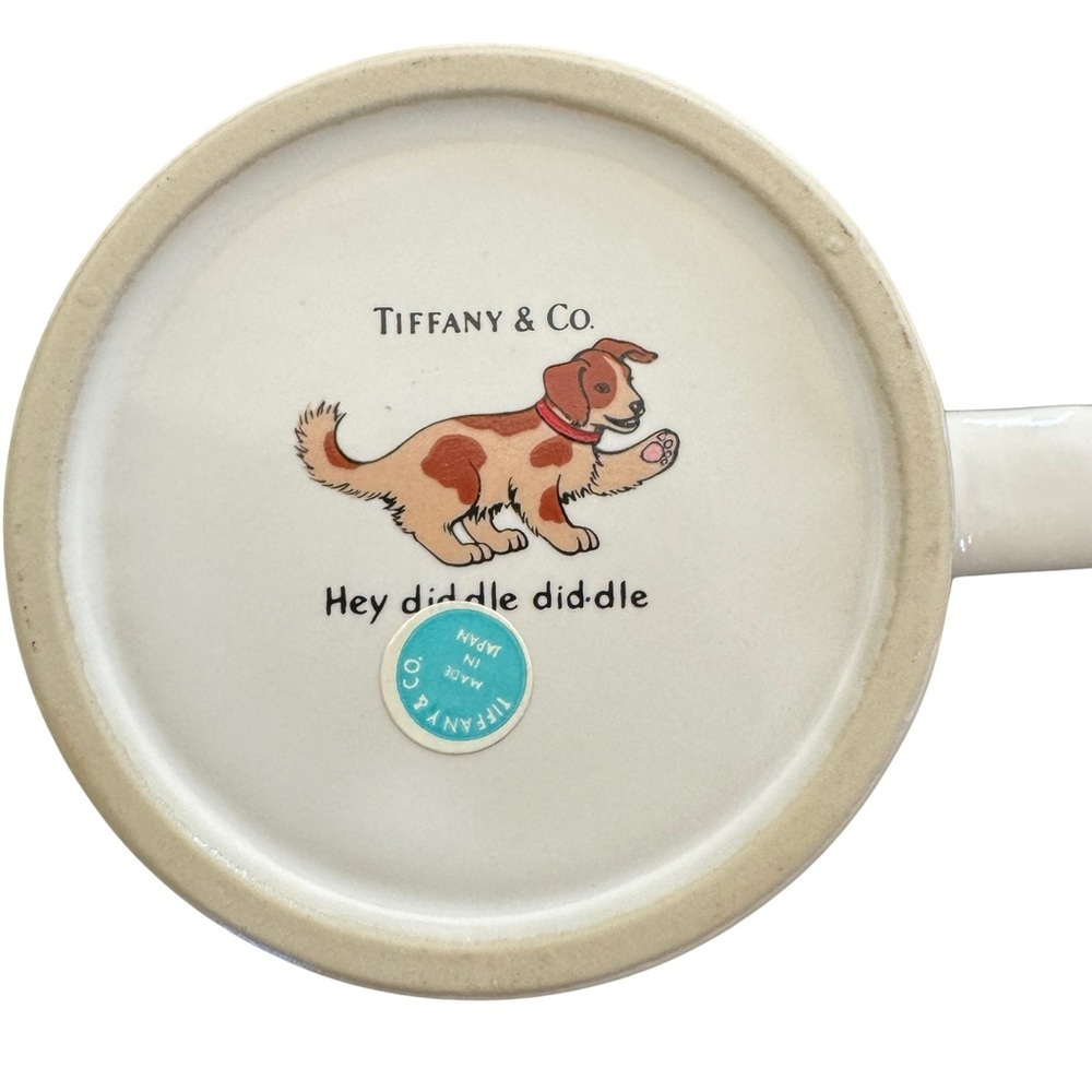 HP🎉TIFFANY & CO. Vintage “Hey Diddle Diddle”3 Piece Child Baby Feeding Set China - Picture 3 of 16